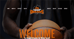 Desktop Screenshot of hoopdreamers.com